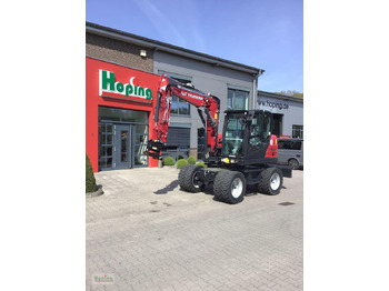 Grävmaskin på däck YANMAR