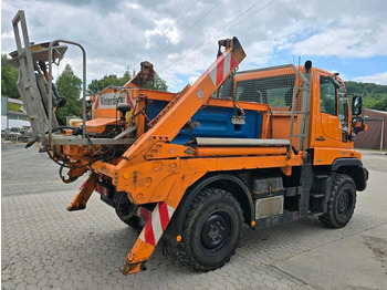 Plogbil Unimog 405/10 U300 Bluetec 5 Mercedes-Benz U 300  UGE UGN mit Jotha Absetzkipper combi con 4518 Absetzer: bild 4