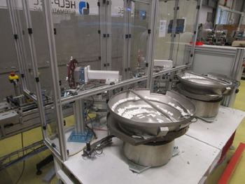 Förpackningsmaskin DECKEL ETIKETTIER ANLAGE SCHLEUTER GU 2 DO MIT 2xLÖFFELEINLEGESTATIONEN: bild 2