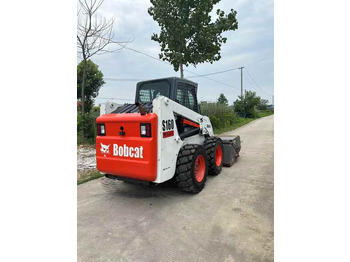 Kompaktlastare/ Slirstyrda lastare USED BOBCAT S160 Skid-steer Loader Bobcat S160 Carry Sweeper with Very Good Performance Is for Sale at a Low Price. [ Copy ]: bild 5