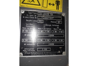 Skördetröska Claas LEXION 750 RISO: bild 3