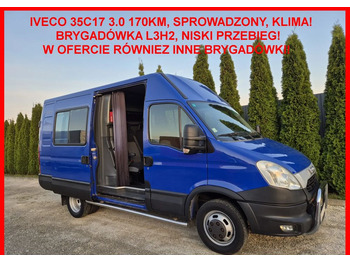 Dubbelhytt transportbil IVECO Daily 35C17