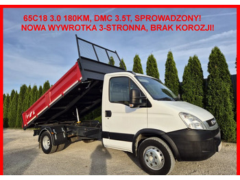 Transportbil med tippflak IVECO