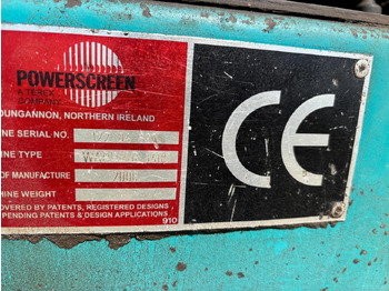 Sorteringsverk POWERSCREEN 1400: bild 5 Sorteringsverk POWERSCREEN 1400: bild 5