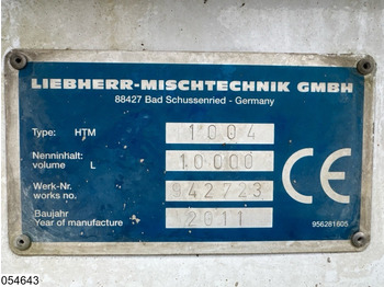 Betongtrailer Liebherr Betonmixer Liebherr 10m3: bild 5