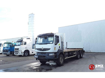 Flakbil, Kranbil Renault Kerax 380 6x4 chassis: bild 2