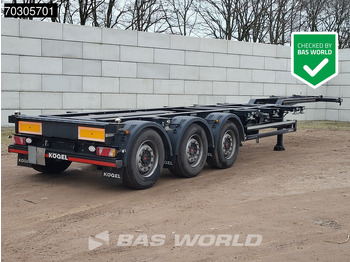 Containerbil/ Växelflak semitrailer KÖGEL S24-2