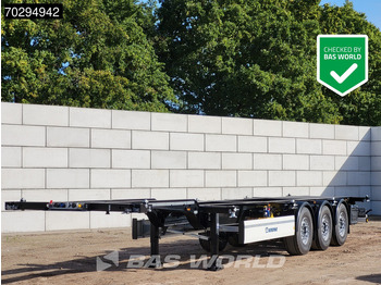 Containerbil/ Växelflak semitrailer KRONE SD