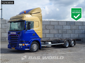 Containerbil/ Växelflak lastbil SCANIA G 410