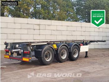 Containerbil/ Växelflak semitrailer VAN HOOL 20'/30'
