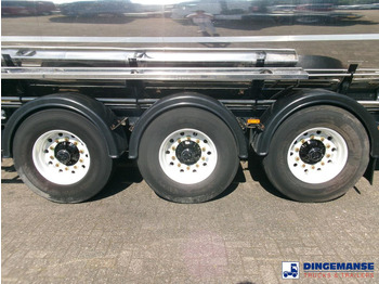 Tanktrailer Clayton Chemical tank inox 33 m3 / 1 comp + pump: bild 5
