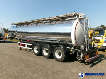 Tanktrailer Clayton Chemical tank inox 33 m3 / 1 comp + pump: bild 3