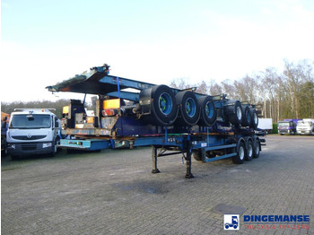 Containerbil/ Växelflak semitrailer FRUEHAUF