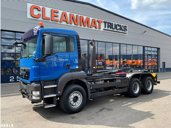 Lastväxlare lastbil MAN TGS 26.400 6x4 Manual Full Steel Just 327.817 km!: bild 2