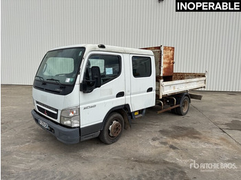 Tippbil lastbil 2007 Mitsubishi Canter 3C13D 4x2 Camion Benne (Inoperable) Dump Truck: Light Duty: bild 2