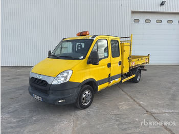 Transportbil med tippflak IVECO