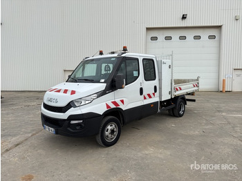 Transportbil med tippflak IVECO