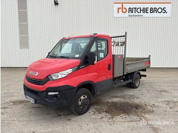 Transportbil med tippflak IVECO