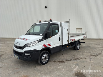 Transportbil med tippflak IVECO