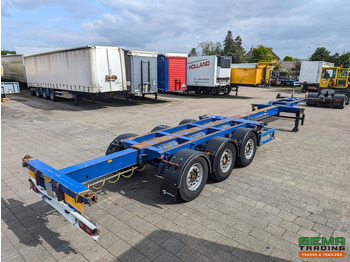 Containerbil/ Växelflak semitrailer BROSHUIS