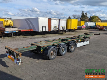 Containerbil/ Växelflak semitrailer KRONE SD