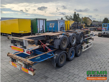 Containerbil/ Växelflak semitrailer KRONE SD