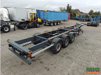 Containerbil/ Växelflak semitrailer SCHMITZ SCF
