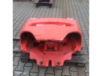 Motvikt för Materialhanteringsutrustning Counter weight for Linde E20H-600/E25HL-600, Series 387: bild 3