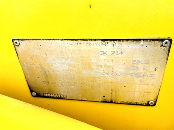 Kompaktlastare/ Slirstyrda lastare Komatsu SK714-5 (3948): bild 3