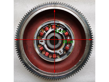 Ny Svänghjul för Hjullastare KOOP Genuine Electric Start Flywheel with Gear Ring: bild 2