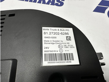 Instrumentbräda för Lastbil MAN instrument cluster, dashboard: bild 3