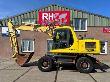 Grävmaskin på däck KOMATSU PW150