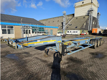 Containerbil/ Växelflak semitrailer ASCA