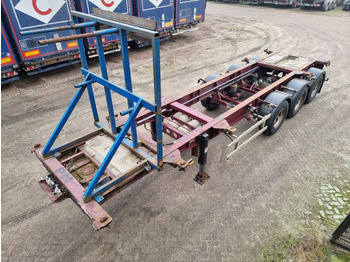 Containerbil/ Växelflak semitrailer DESOT