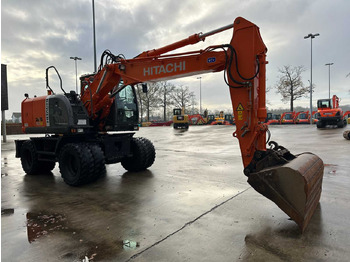 Grävmaskin på däck HITACHI - 2012 - ZX145W-3 - WHEELED EXCAVATOR: bild 3 Grävmaskin på däck HITACHI - 2012 - ZX145W-3 - WHEELED EXCAVATOR: bild 3