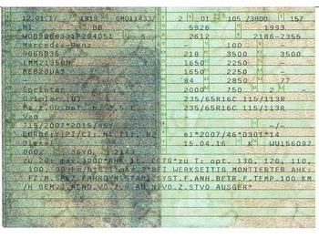 Lastbil MERCEDES-BENZ - 314 CDI - TRUCK - 2017: bild 4