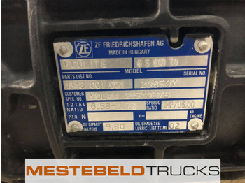 Växellåda och reservdelar för Lastbil Volvo Versnellingsbak 6 S 800 FL: bild 5 Växellåda och reservdelar för Lastbil Volvo Versnellingsbak 6 S 800 FL: bild 5