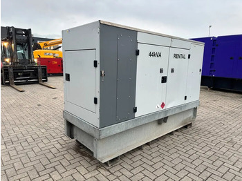 Elgenerator Europower EPUS44TDE Kubota Leroy Somer 44 kVA Supersilent Rental generatorset: bild 4