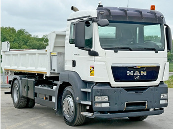 Tippbil lastbil, Kranbil MAN TGS 18.320 * KIPPER 4,95m + BORDMATIC*TOPZUSTAND: bild 5