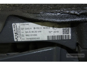Vändskivekoppling för Lastbil SAF Body & Chassis Parts Koppelschotel SK-S 36.20VW: bild 2