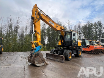 Grävmaskin på däck JCB JS175W