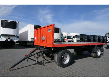 Flaksläp Fruehauf CODER / PRZYCZEPA DO BUDOWLANKI / Długość : 6 M / waga: 3900 kg: bild 3