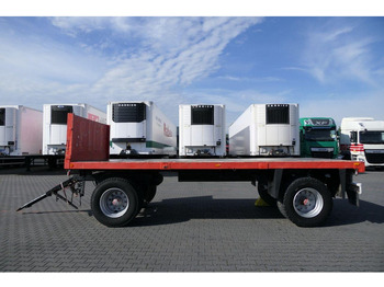 Flaksläp Fruehauf CODER / PRZYCZEPA DO BUDOWLANKI / Długość : 6 M / waga: 3900 kg: bild 5