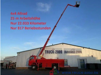 Släck/ Räddningsvagn MAN 18.280 4x4 - Fire truck+lifting basket: bild 2