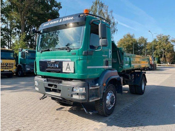 Tippbil lastbil MAN TGM 18.290 4X4 MEILLER KIPPER: bild 5