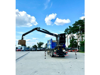 Tippbil lastbil, Kranbil MAN TGS 26.440 6x4 Tipper + Crane Loglift 120S: bild 4 Tippbil lastbil, Kranbil MAN TGS 26.440 6x4 Tipper + Crane Loglift 120S: bild 4