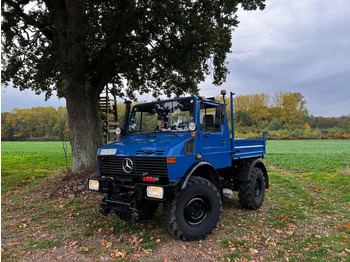 Tvåhjulstraktor Mercedes-Benz Unimog 427 Platós hókotrócs: bild 3
