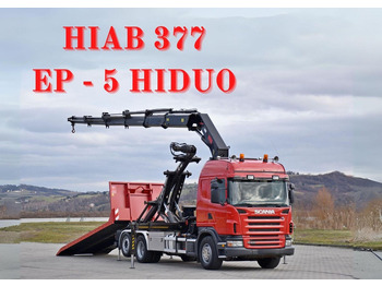 Lastbil med kabelsystem SCANIA G 400