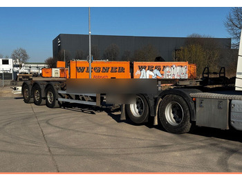 Containerbil/ Växelflak semitrailer SCHMITZ SCF