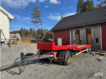 Låg lastare trailer